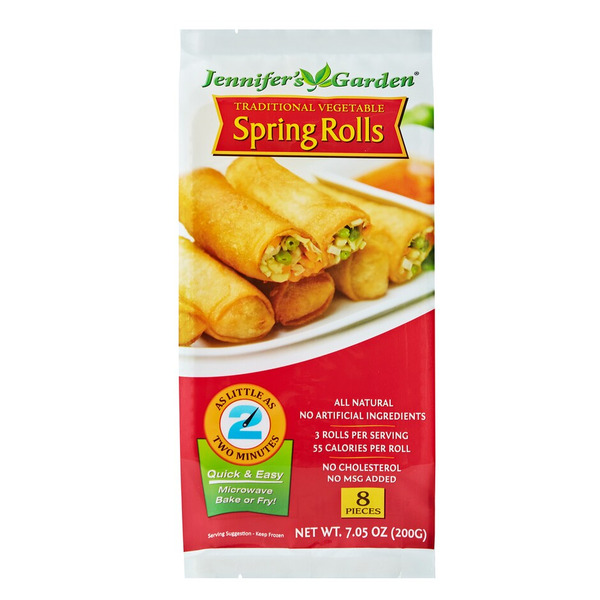 Jennifer's Garden Traditional Vegetable Spring Rolls Same-Day Delivery ...