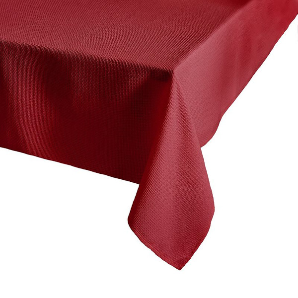 Mingle & Co. Mingle & Co. Easy Care Spill-Proof Tablecloth, Red