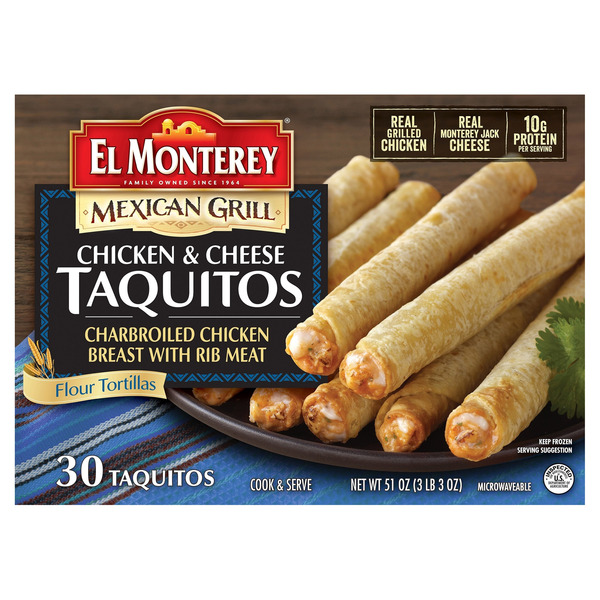 Chicken & Cheese Taquitos, 30 ct