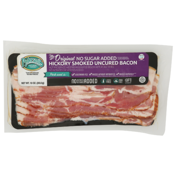 Pederson's Uncured No Sugar Added Hickory Smoked Bacon