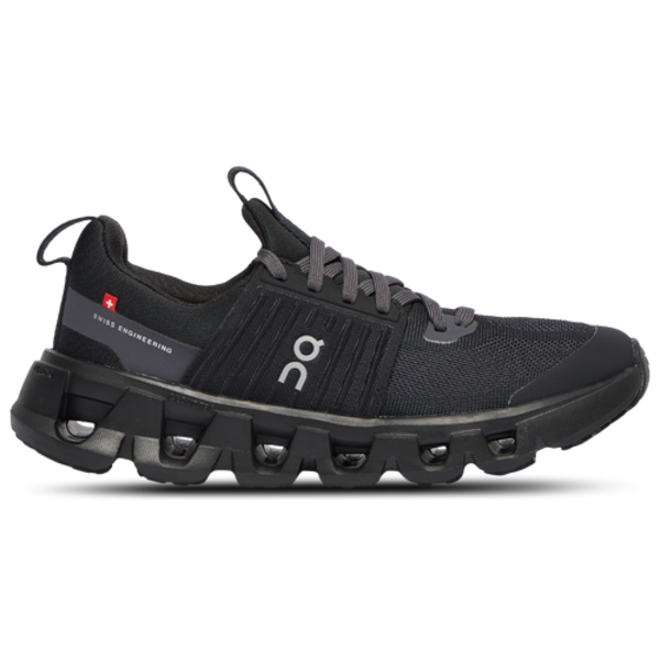 ON Kids' Grade School Cloudswift Medium Width Shoes, Size 6.5 - Black