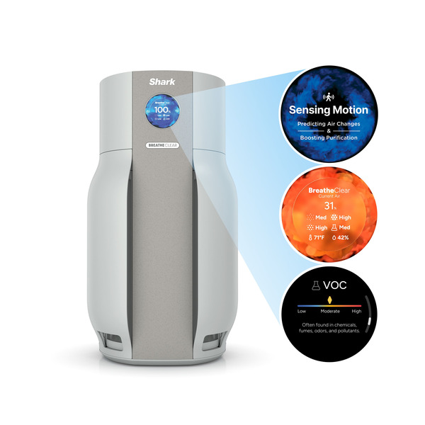 Shark Max With NeverChange 1650 Sq Ft/340 Sq Ft Air Purifier