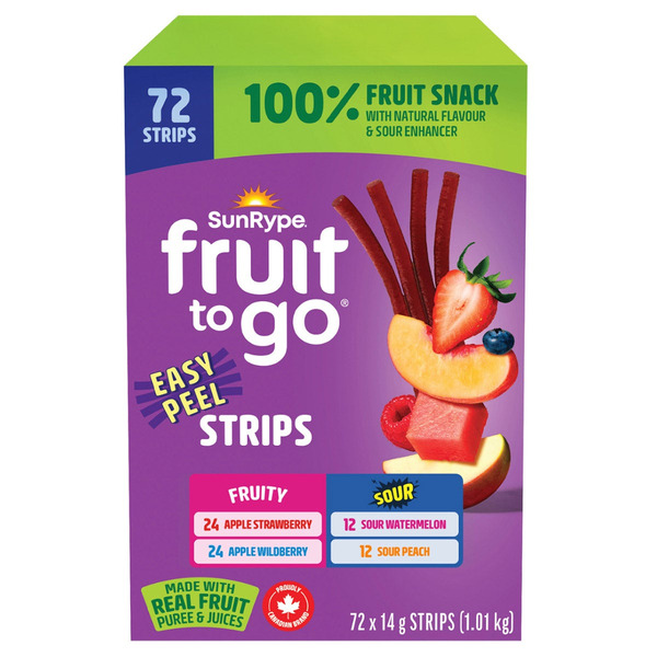 SunRype Fruit To Go Easy Peel Strips