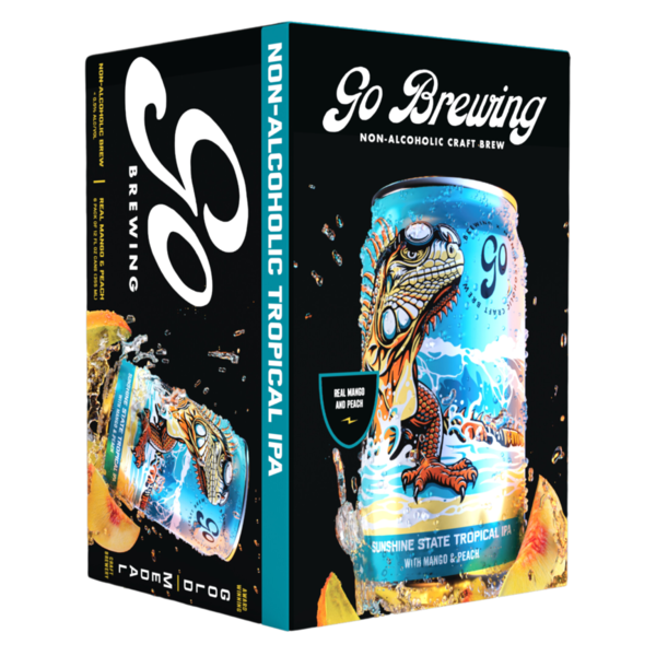 Go Brewing Sunshine State Tropical IPA Non-Alch 6PK 12 oz. Can
