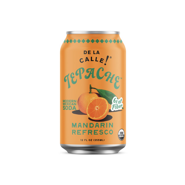 De La Calle Tepache Mandarin Refresco