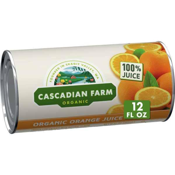 Cascadian Farm Organic Orange Juice, Frozen Concentrate Same-Day