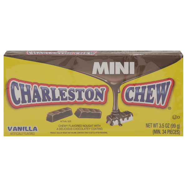 Charleston Chew Candy, Vanilla, Mini Same-Day Delivery or Pickup