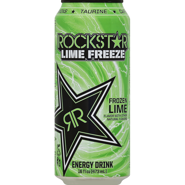 KLINT☆ROCKSTARロックスターエナジー フリースタイル Rockstar Energy Drink, Lime Freeze Same-Day Delivery or Pickup