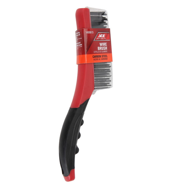 ACE 10" Shoe Handle Wire Brush