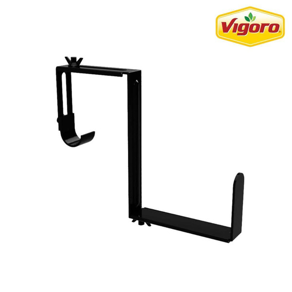 Vigoro Adjustable Window Planter Box Single Metal Bracket