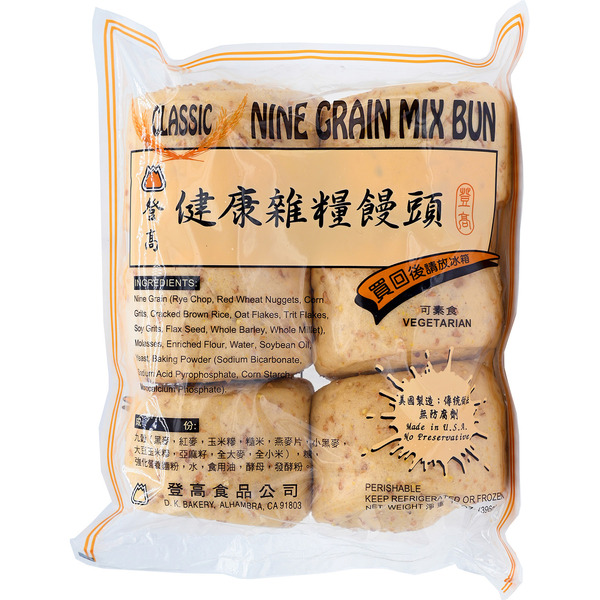 D.K. Bakery Inc. Nine Grain Mix Bun