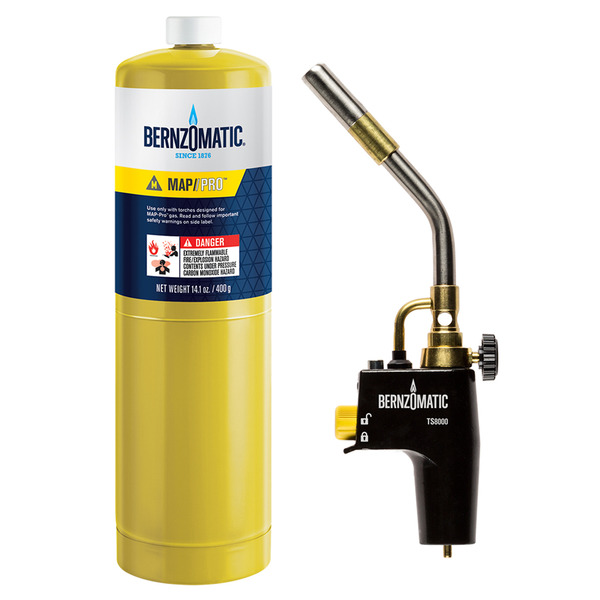 Bernzomatic Map/Pro Max Heat Trigger Start Torch Kit