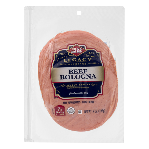 Dietz & Watson Beef Bologna, Gluten Free Same-Day Delivery or