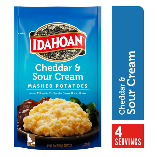 Idahoan® Cheddar & Sour Cream Mashed Potatoes