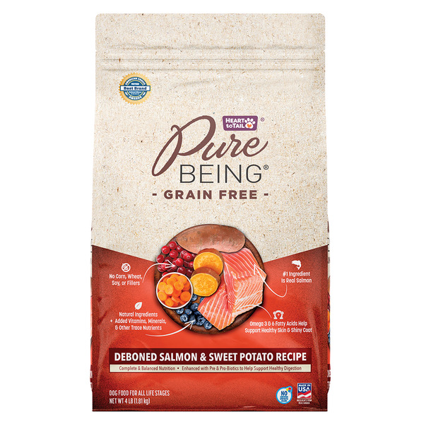 Pure Being Salmon and Sweet Potato Premium Grain Free Dog Food