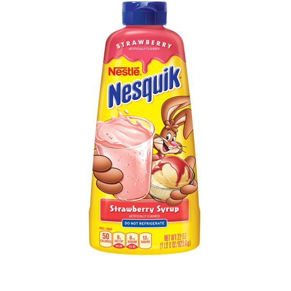 Nesquik - Strawberry Syrup - 22oz