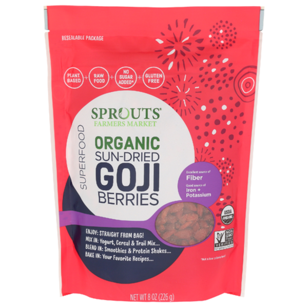 Sprouts Organic Sun Dried Goji Berries