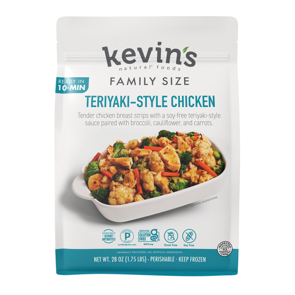 Kevin's Natural Foods Family Size Teriyaki Style Chicken