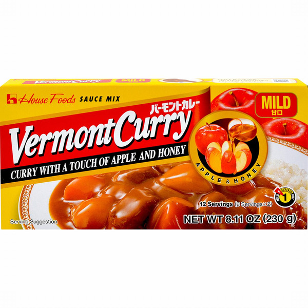 House Foods Vermont Curry Soup Mix Apple & Honey