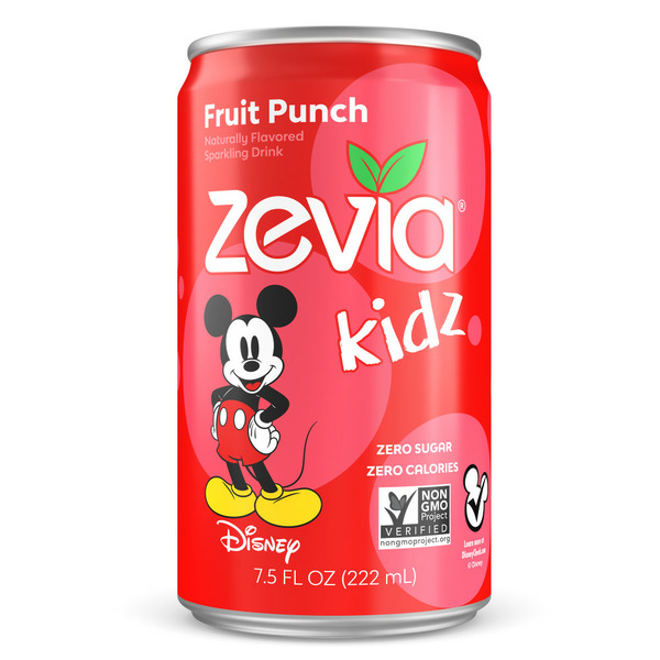 Zevia Kidz Zero Calorie Fruit Punch Sparkling Drink Same-Day