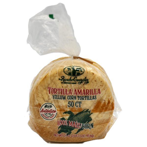 Gonzalez Tortillas Maiz Amarillo Yellow Corn Same-Day Delivery