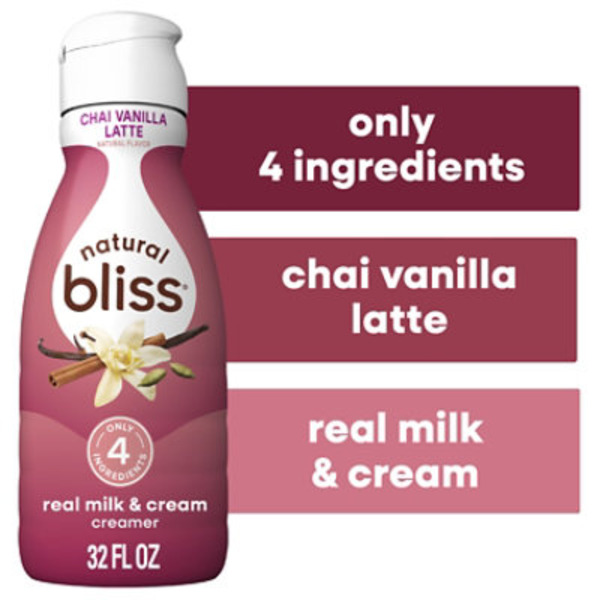 Coffee mate natural bliss Chai Vanilla Latte Liquid Dairy Creamer