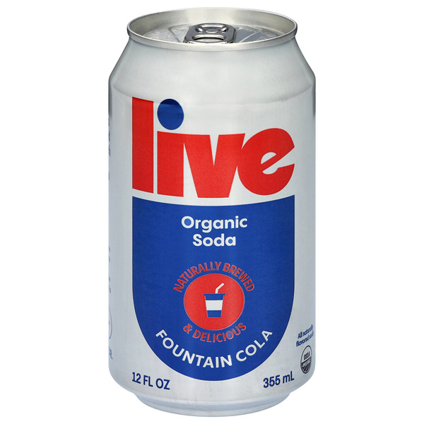 Live Organic Fountain Cola Soda Same-Day Delivery or Pickup