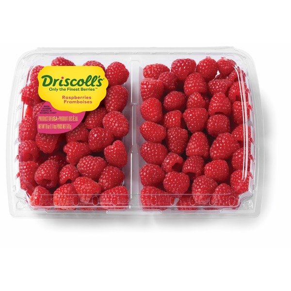 Driscoll's Raspberries (18 oz container) Instacart