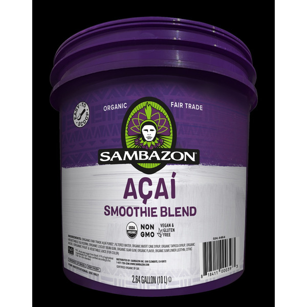 Frozen Samazon - Scoopable Acai Smoothie Blend, 10 lbs