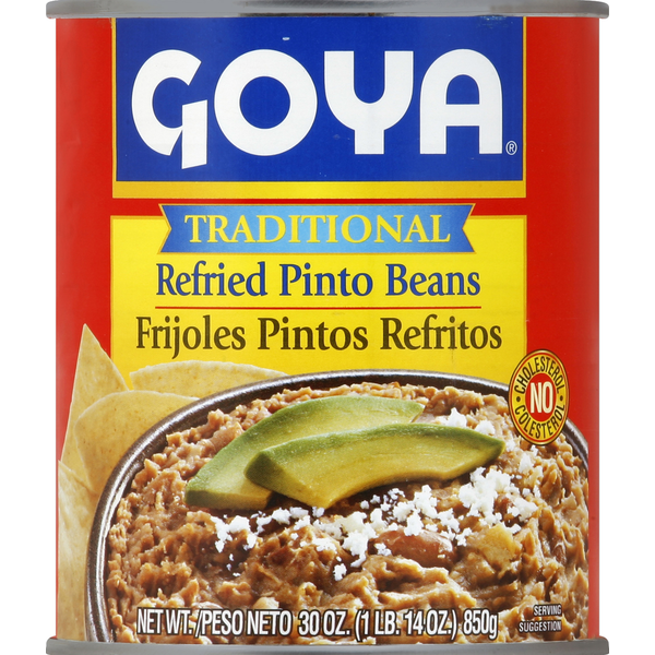 Goya Refried Pinto Beans, Traditional