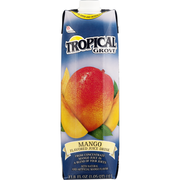 Tropical Grove Mango Flavored Juice Drink (33.8 fl oz) Instacart