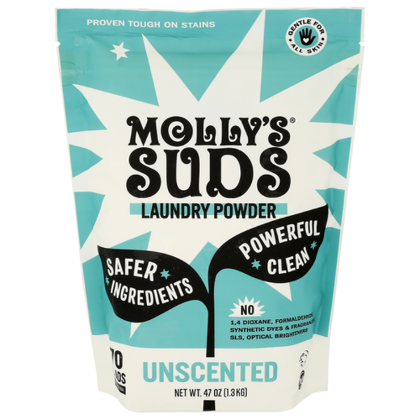 Molly's Suds Unscented Powder Laundry Detergent