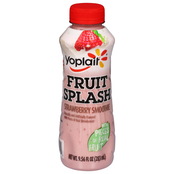 Yoplait Fruit Splash Strawberry Smoothie