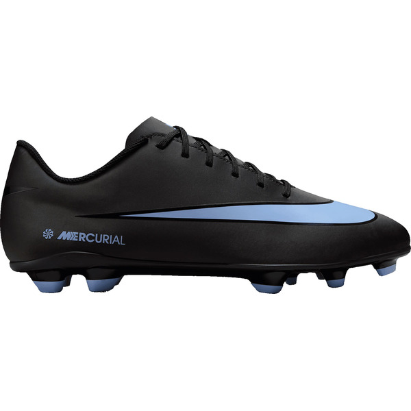 Nike Mercurial Vapor 16 Club FG/MG Soccer Cleats, Size M5.5/W7.0, Medium/D - Black/Blue