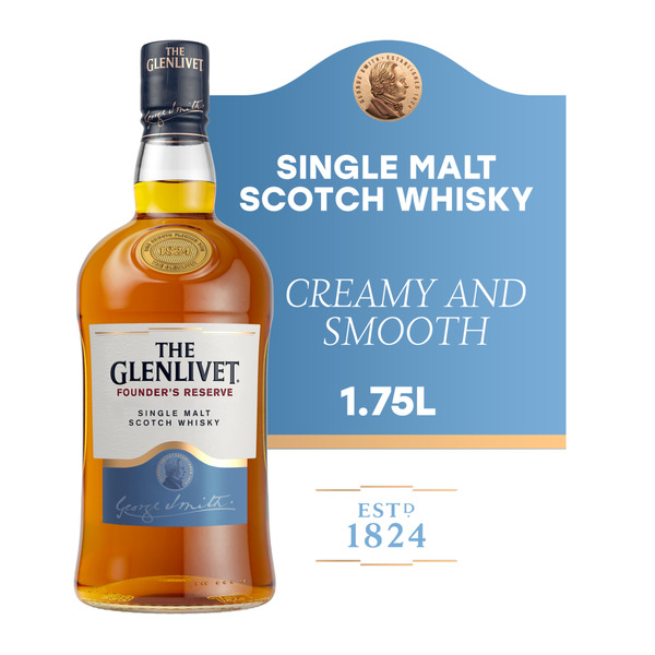 The Glenlivet Founder's Reserve Single Malt Scotch Whisky Same-Day