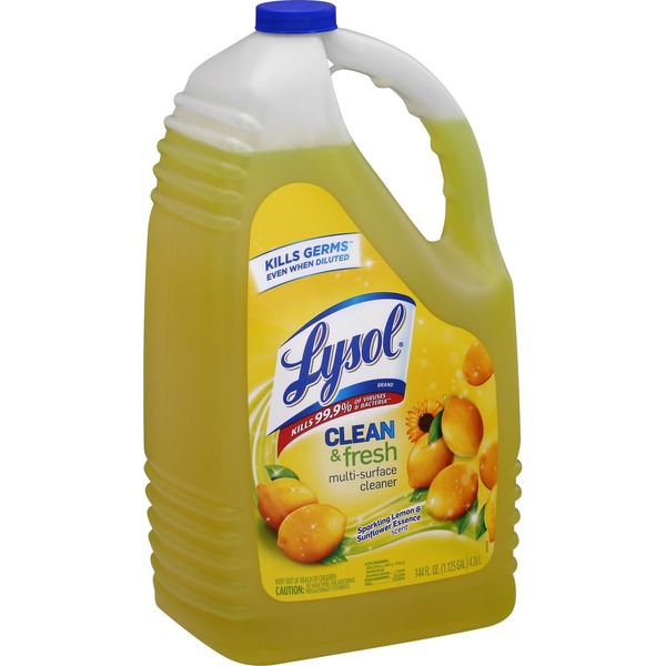 Lysol Cleaner Multi Surface Sparkling Lemon Sunflower Essence