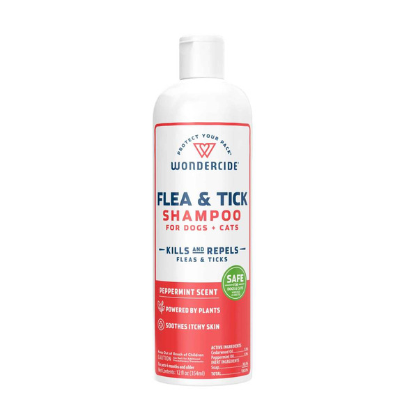 Wondercide Flea & Tick Liquid Shampoo for Dogs & Cats