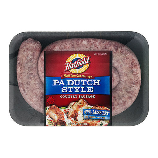 Wegmans Hatfield Country Sausage PA Dutch Style 47% Less Fat Same-Day ...