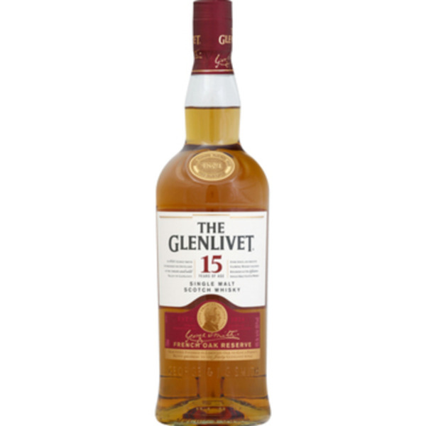 The Glenlivet 15 Year Old Single Malt Scotch Whisky Same-Day