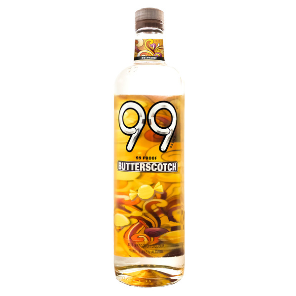 99 Brand 99 Butterscotch Liqueur 750ml 99 Proof Same-Day Delivery