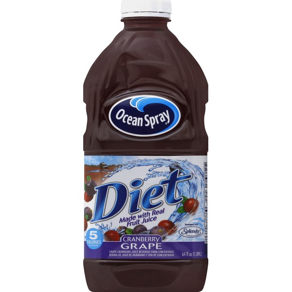 Ocean Spray Juice Drink, Diet Cranberry Grape (64 fl oz) from Walmart