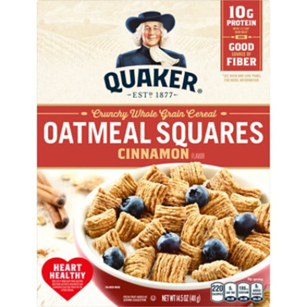 Quaker Oatmeal Squares, Cinnamon