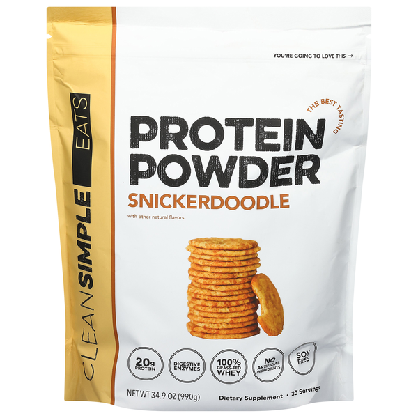 Clean Simple Eats Protein Powder, Snickerdoodle Same-Day Delivery