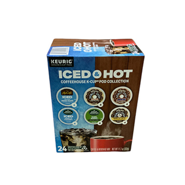 Keurig ICED and Hot Coffeehouse K-Cup Pods Same-Day Delivery