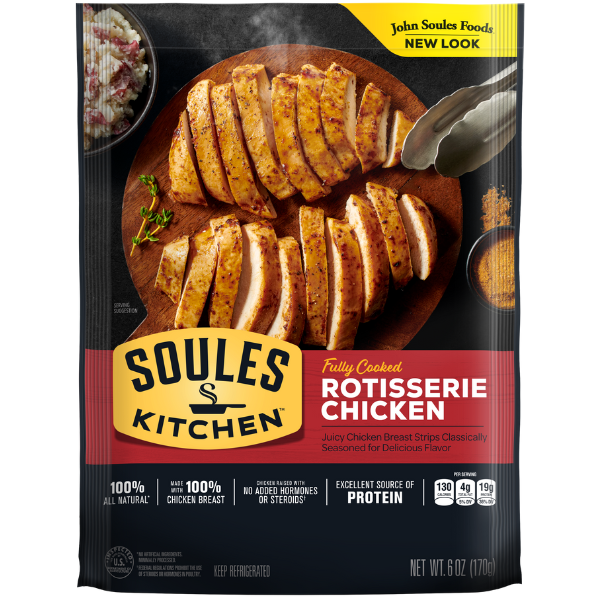Soules Kitchen Rotisserie Chicken, Refrigerated