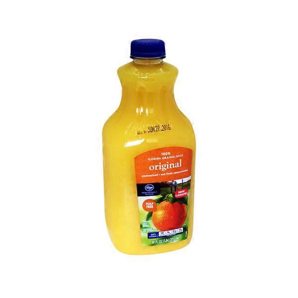 Kroger 100 Florida Orange Juice (59 fl oz) Instacart