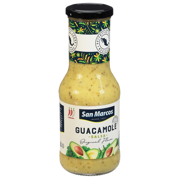 San Marcos Salsa, Guacamole, Original Flavor, Medium Same-Day