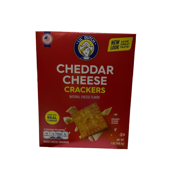Lil' Dutch Maid Cheese Flavor Baked Cheese Crackers Same-Day