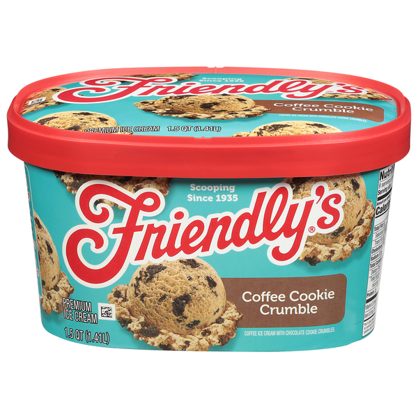 Friendly's Coffee Cookie Crumble Ice Cream