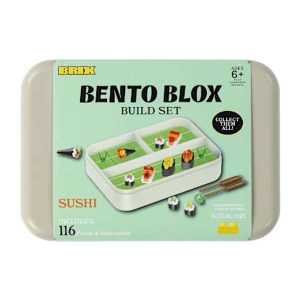 Brix Bento Blox Sushi 116-Piece Building Set